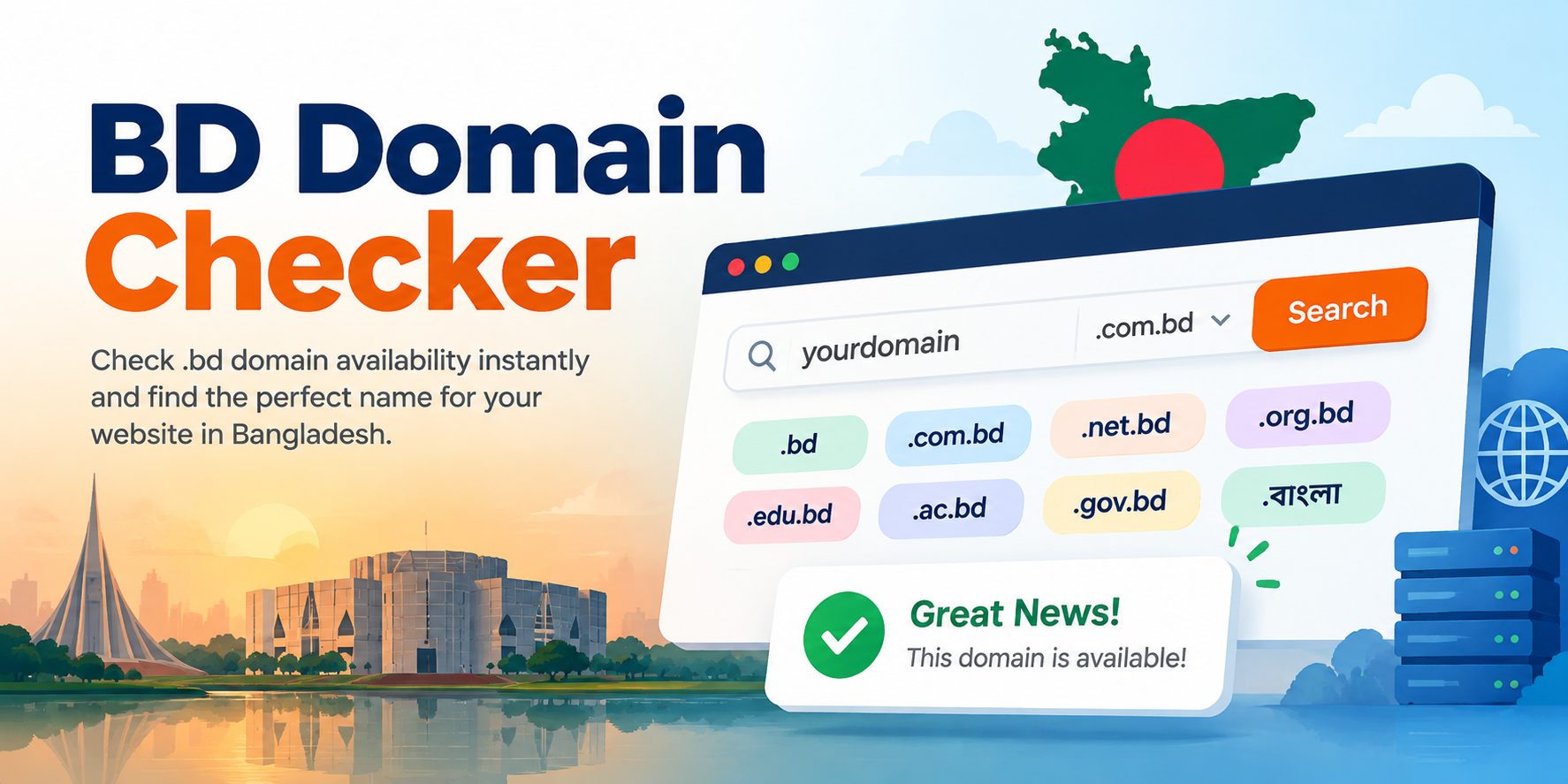 BD Domain Checker: How to Check .bd Domain Availability in Bangladesh